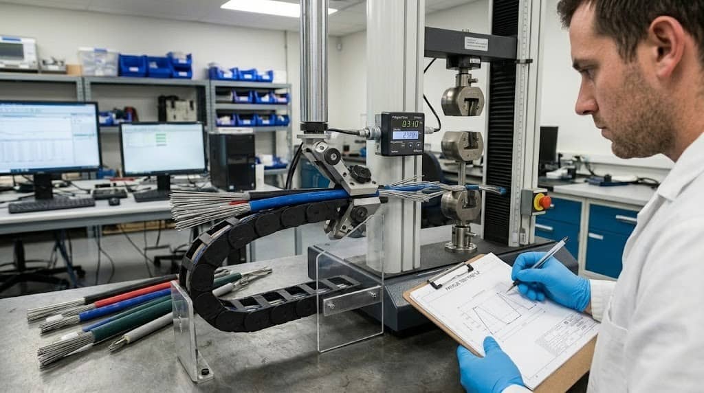 push pull cable conduit Fatigue Testing